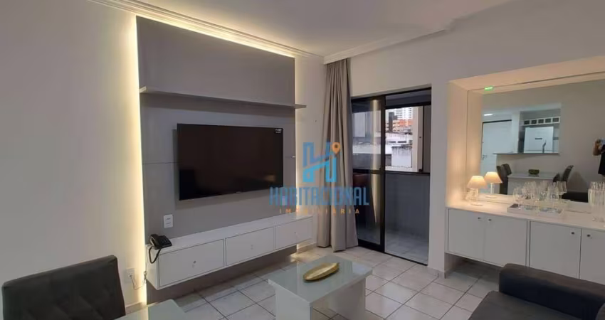 Apartamento com 1 dormitório à venda, 53 m² por R$ 295.000,00 - Tirol - Natal/RN