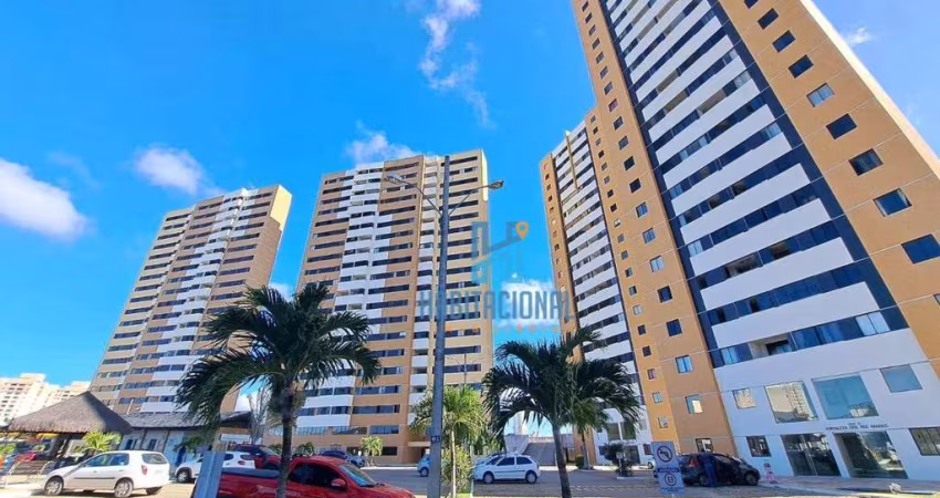 Apartamento com 2 dormitórios para alugar, 55 m² por R$ 1.935/mês - Pitimbu - Natal/RN