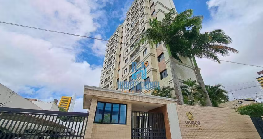 Apartamento com 2 dormitórios para alugar, 56 m² por R$ 2.300,00/mês - Candelária - Natal/RN