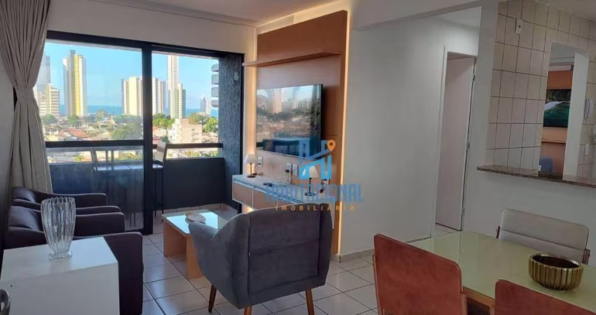 Apartamento com 2 dormitórios à venda, 51 m² por R$ 440.000,00 - Ponta Negra - Natal/RN