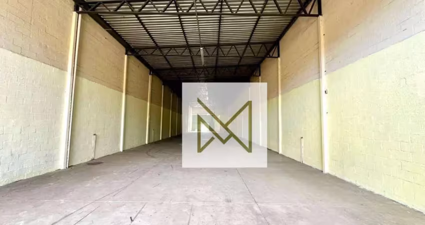 Galpão para alugar, 480 m² por r$ 9.146,00/mês - campo grande - rio de janeiro/rj