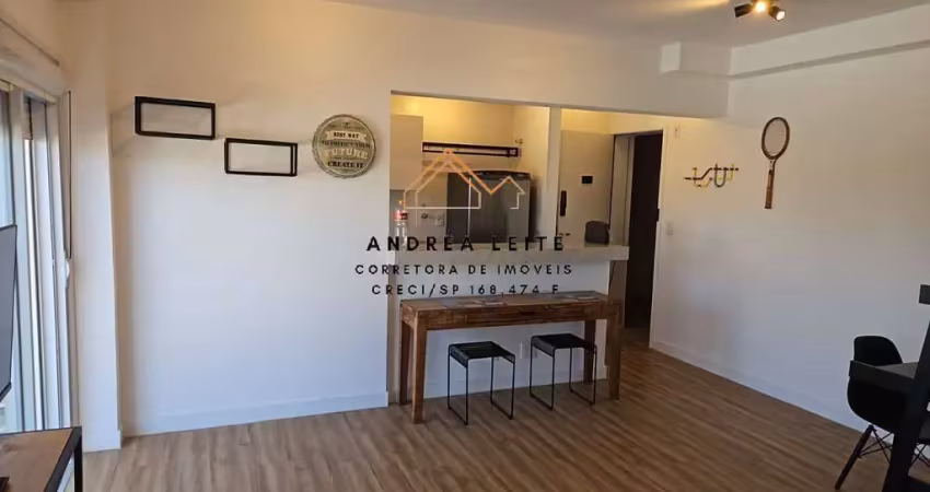 Studio mobiliado para locação no campolim com 1 vaga de garagem coberta