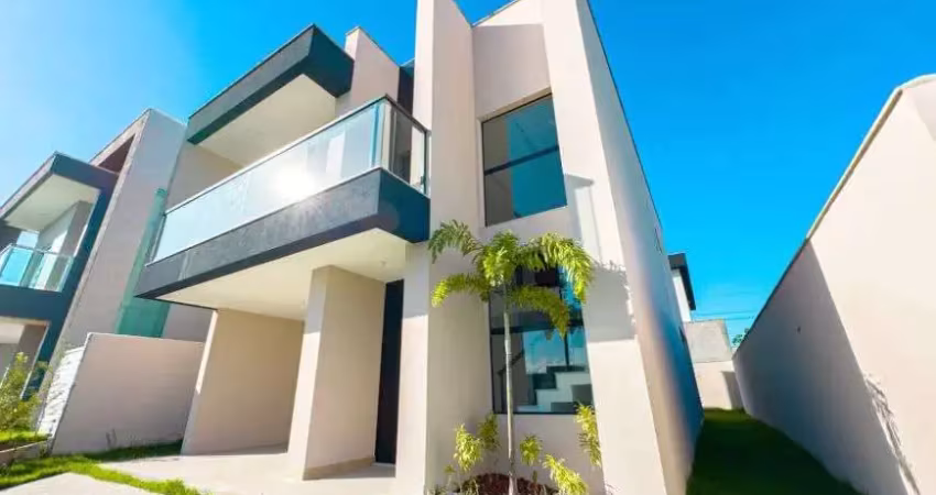 Casa em condomínio fechado com 4 quartos à venda na Rodovia da BA-531 - Via Abrantes - Cascalheira, Limoeiro, Camaçari
