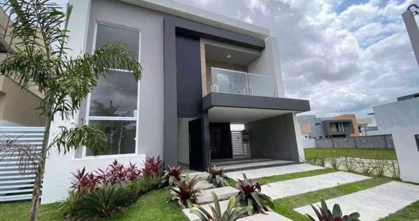 Casa em condomínio fechado com 4 quartos à venda na Rodovia da BA-531 - Via Abrantes - Cascalheira, 10, Limoeiro, Camaçari
