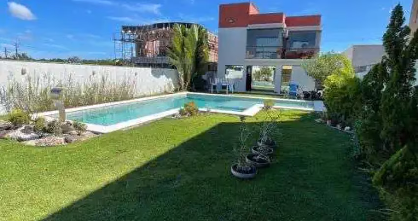 Casa em condomínio fechado com 4 quartos à venda na Rodovia da BA-531 - Via Abrantes - Cascalheira, Limoeiro, Camaçari