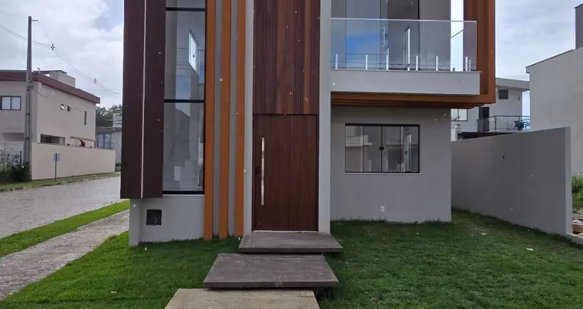 Casa duplex em condomínio fechado -  4 quartos, 3 suítes, 2 vagas em abrantes - camaçari/ba.