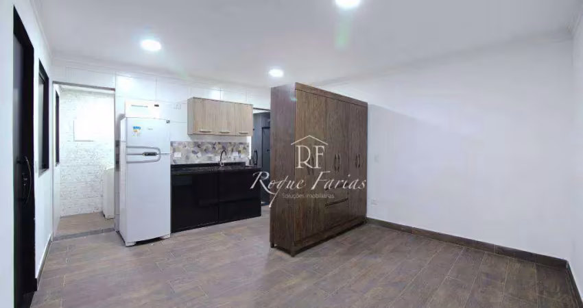 Kitnet com 1 dormitório para alugar, 20 m² por r$ 1.250,00/mês - jaguaré - são paulo/sp