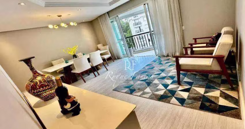 Apartamento com 3 dormitórios à venda, 135 m² por r$ 1.550.000,00 - vila são francisco - são paulo/sp