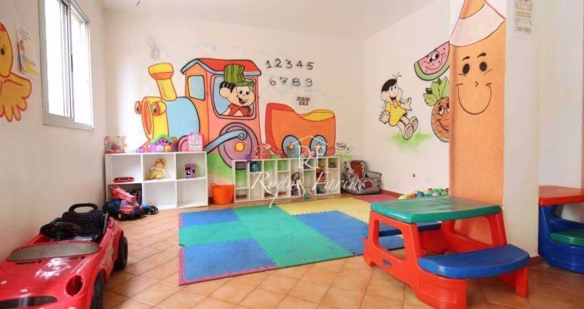 Apartamento com 3 dormitórios para alugar, 62 m² por R$ 3.278/mês - Vila Lageado - São Paulo/SP