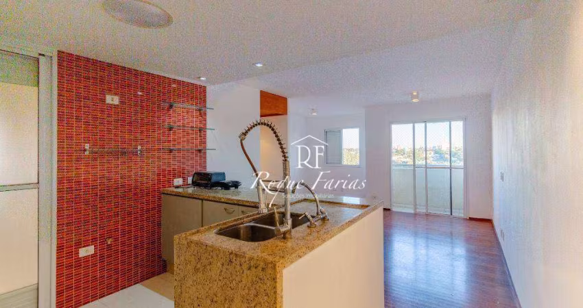 Apartamento com 2 dormitórios para alugar, 70 m² por R$ 4.634,63/mês - Jaguaré - São Paulo/SP