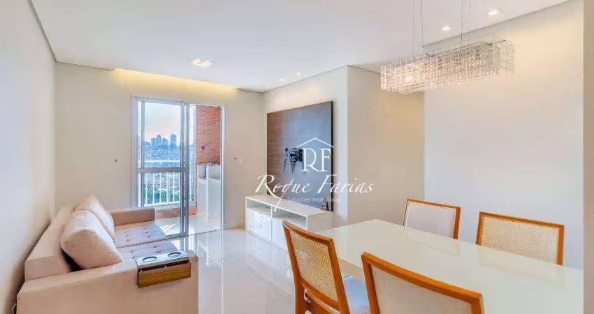Apartamento com 1 dormitório para alugar, 62 m² por R$ 4.635,57/mês - Jaguaré - São Paulo/SP