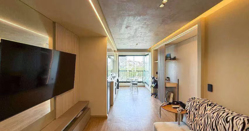 Apartamento studio com 1 dormitório à venda, 34 m² por r$ 439.900 - centro - osasco/sp