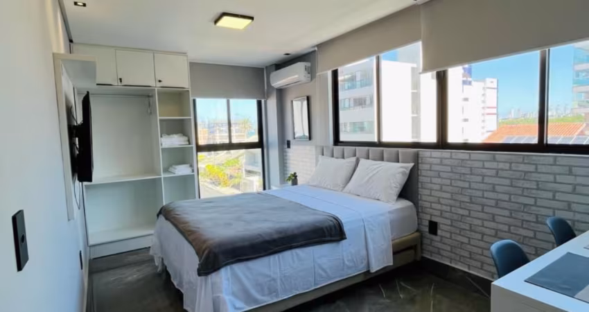 Belíssimo Flat em intermares Mobiliado