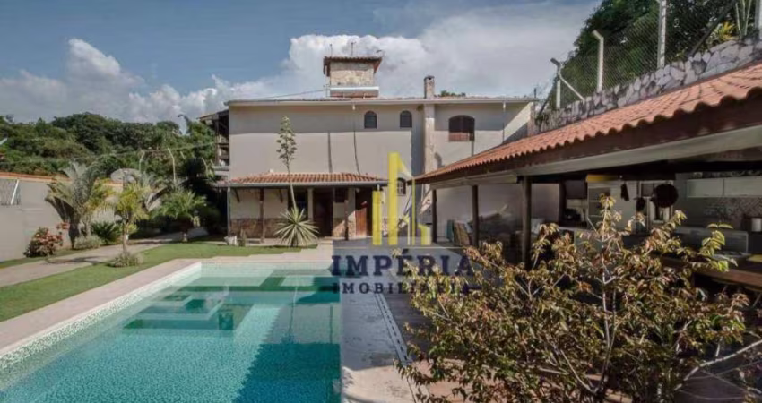 Casa com 3 dormitórios, 500 m² - venda por R$ 2.500.000,00 ou aluguel por R$ 7.500,00/mês - Abadia - Louveira/SP