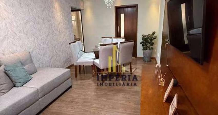 Apartamento com 3 dormitórios à venda, 80 m² por R$ 515.000,00 - Jardim Pitangueiras II - Jundiaí/SP