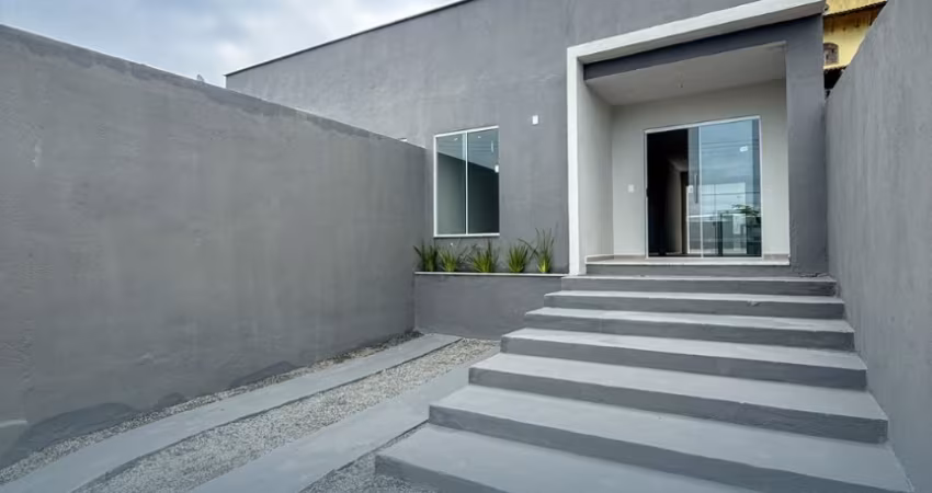 Casa nova em enseada de jacaraipe - a 5min da praia - 2 quartos/suíte