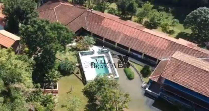 Sítio com estrutura de pousada com 9 dormitórios para alugar, 1200 m² por r$ 20.000/mês - a 10 km do centro de guararema/sp