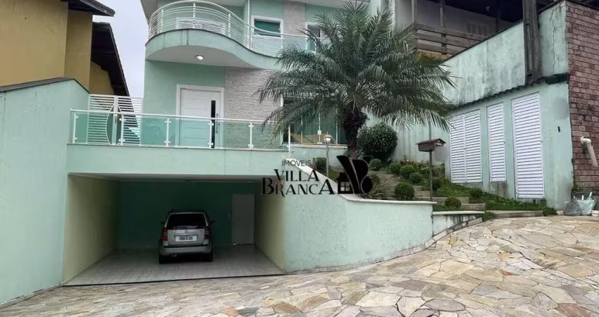 Sobrado com 3 dormitórios à venda por r$ 1.700.000,00 - parque residencial itapeti - mogi das cruzes/sp