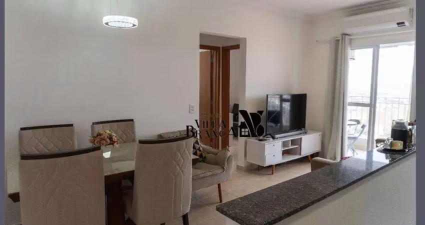 Apartamento com 2 dormitórios à venda, 54 m² por r$ 315.000 - parque santo antônio - jacareí/sp