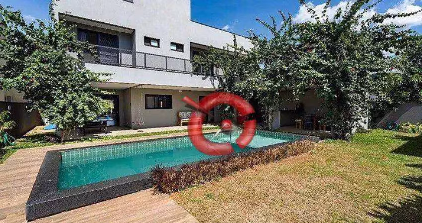 Casa com 5 dormitórios à venda, 486 m² por r$ 3.995.000,00 - loteamento reserva da serra - jundiaí/sp