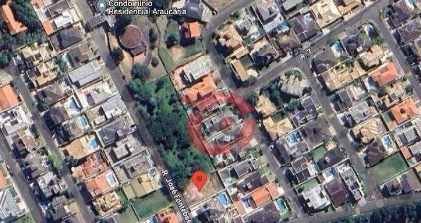 Terreno à venda, 500 m² por R$ 430.000,00 - Condomínio Araucária - Jundiaí/SP