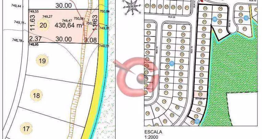 Terreno à venda, 430 m² por r$ 650.000,00 - corrupira - jundiaí/sp