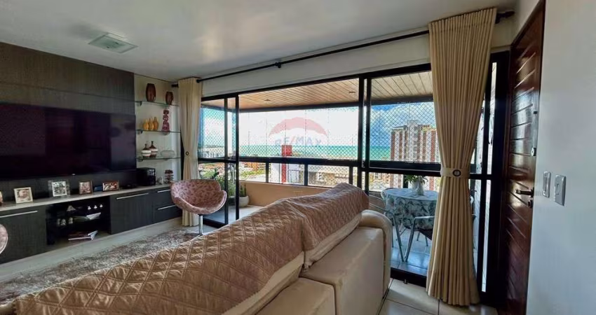 Apartamento em Manaíra: 3 Quartos, Vista Mar definitiva