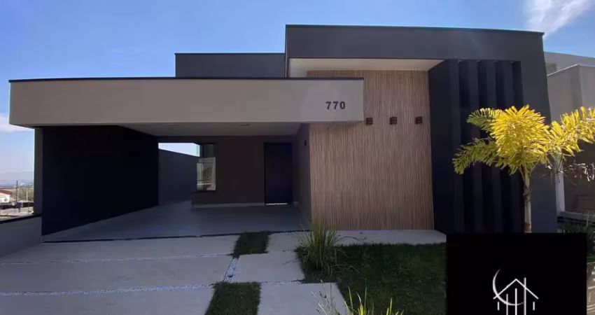Casa com acabamento lindo para venda - condomínio reserva do vale
