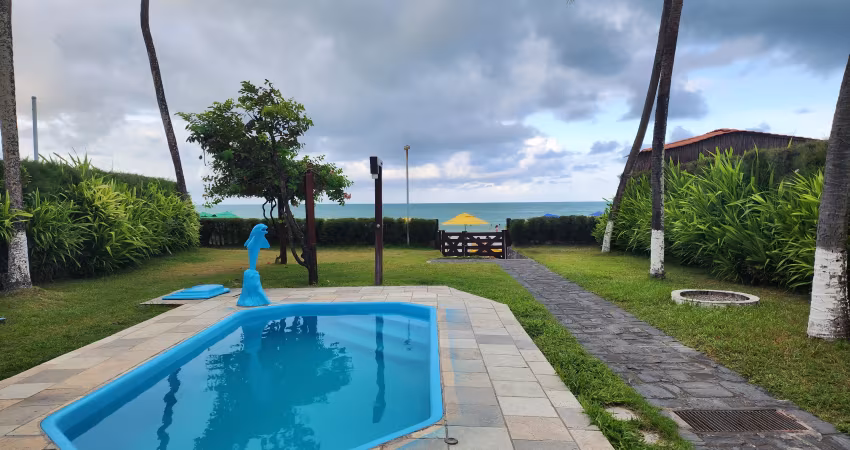 Casa à venda na praia de porto de galinhas – beira-mar, no coração das piscinas naturais
