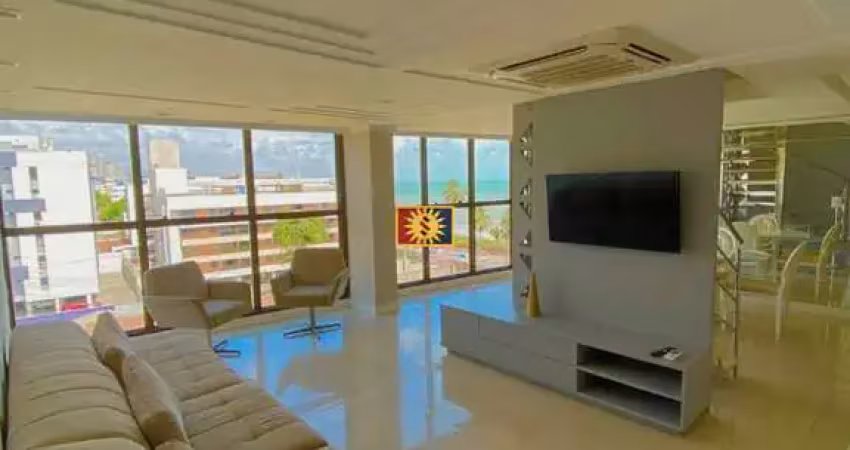Cobertura Duplex, Porteira Fechada, Para Vender com 03 quartos 03 suítes em Cabo Branco