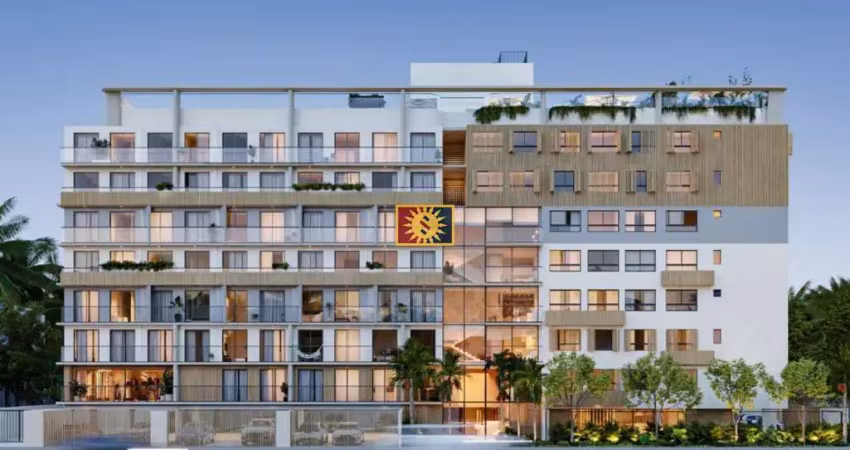Flat para vender com 01 quarto 1 suíte no bairro ponta de campina em cabedelo