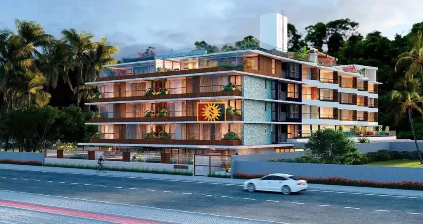 Apartamento para vender com 1 quarto 1 suíte no bairro cabo branco em joão pessoa