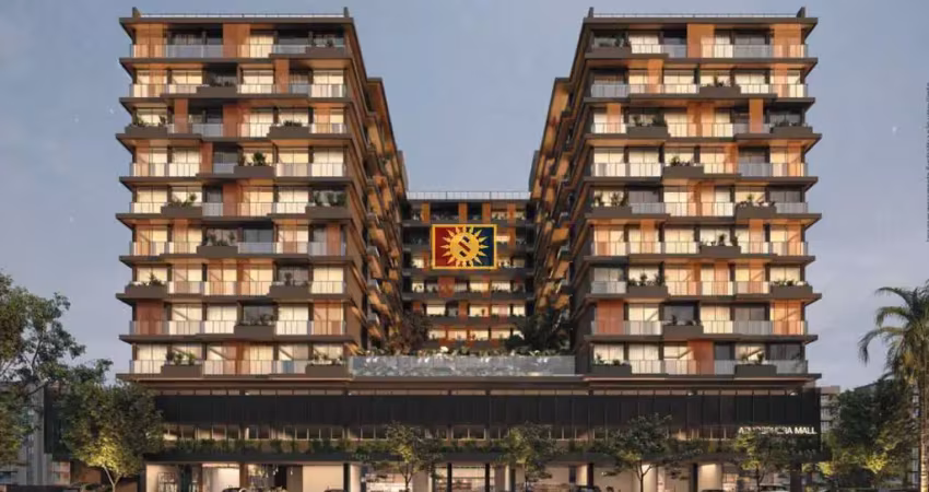 Apartamento para vender com 1 quarto 1 suíte no bairro cabo branco em joão pessoa