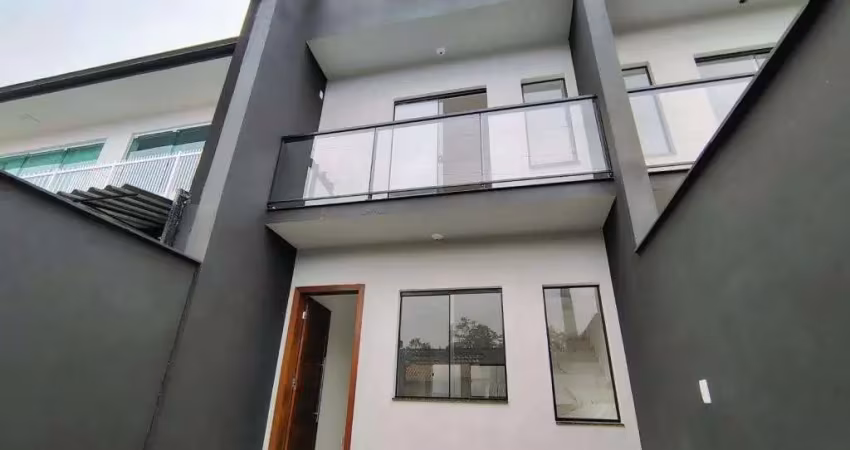 Sobrado geminado no aventureiro com 2 quartos para venda, 64 m²