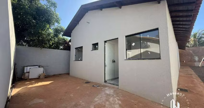Casa com 2 quartos à venda na Rua Polônia, Vila São Jorge da Lagoa, Campo Grande
