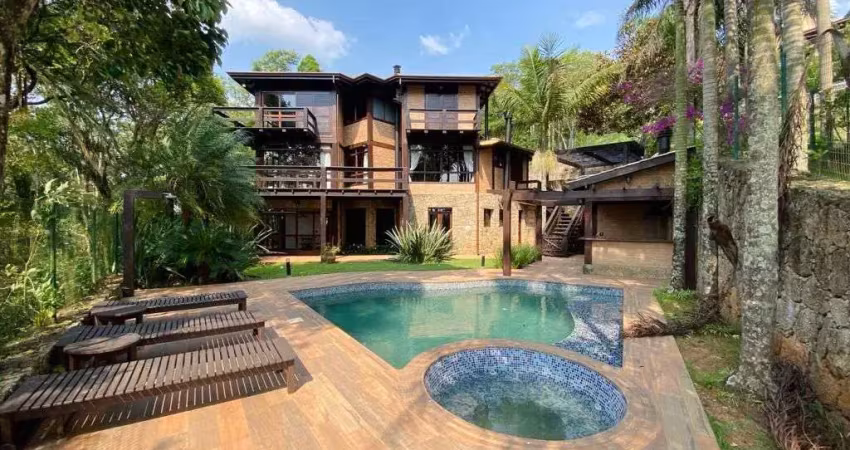 Casa com 5 dormitórios à venda, 350 m² por r$ 3.300.000,00 - residencial cantareira - mairiporã/sp