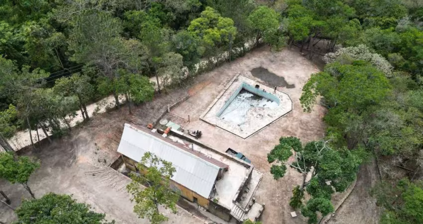 Chácara com 10 dormitórios à venda, 33000 m² por r$ 1.200.000,00 - caiocara - atibaia/sp