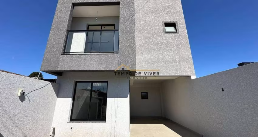 Sobrado com 3 dormitórios à venda, 163 m² por R$ 599.000,00 - Xaxim - Curitiba/PR