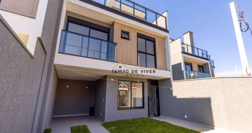 Sobrado com 3 dormitórios à venda, 157 m² por R$ 922.900,00 - Pilarzinho - Curitiba/PR