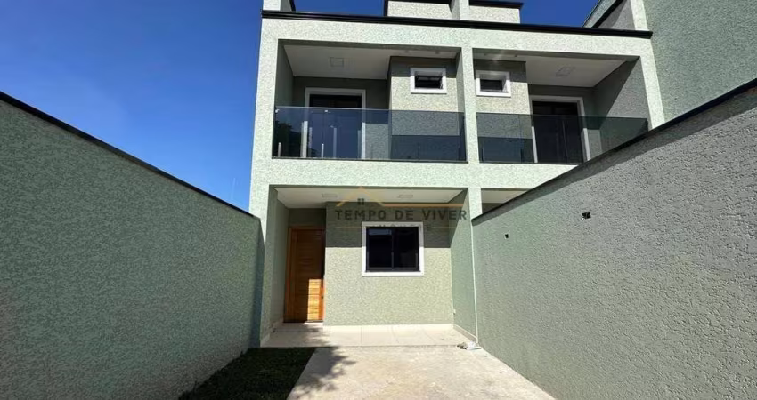 Sobrado com 3 dormitórios à venda, 84 m² por R$ 549.900,00 - Sítio Cercado - Curitiba/PR