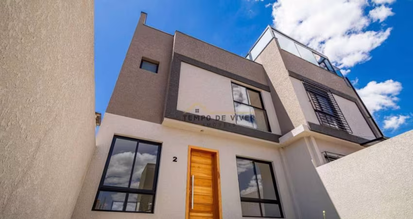 Sobrado com 3 dormitórios à venda, 147 m² por R$ 679.000,00 - Lindóia - Curitiba/PR