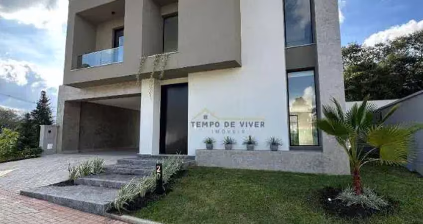Casa com 3 dormitórios à venda, 310 m² por r$ 3.790.000,00 - santa felicidade - curitiba/pr
