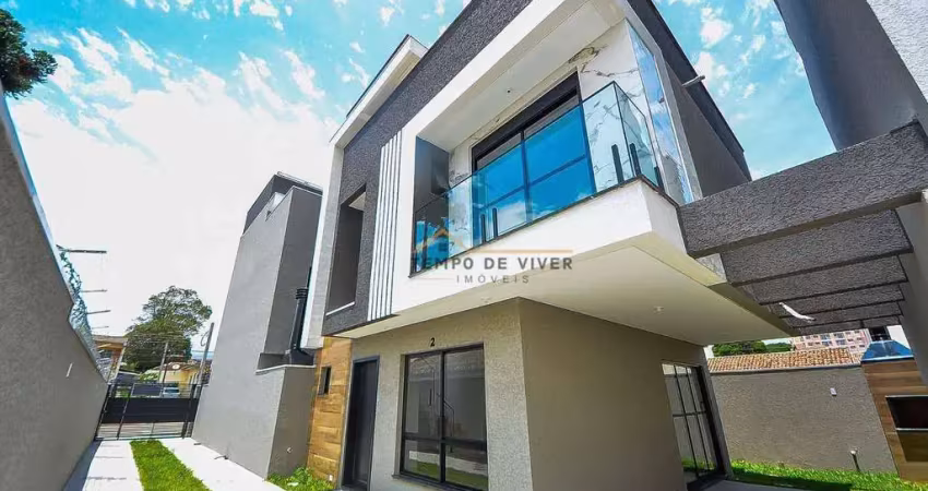 Sobrado com 3 dormitórios à venda, 140 m² por r$ 849.900,00 - guaíra - curitiba/pr