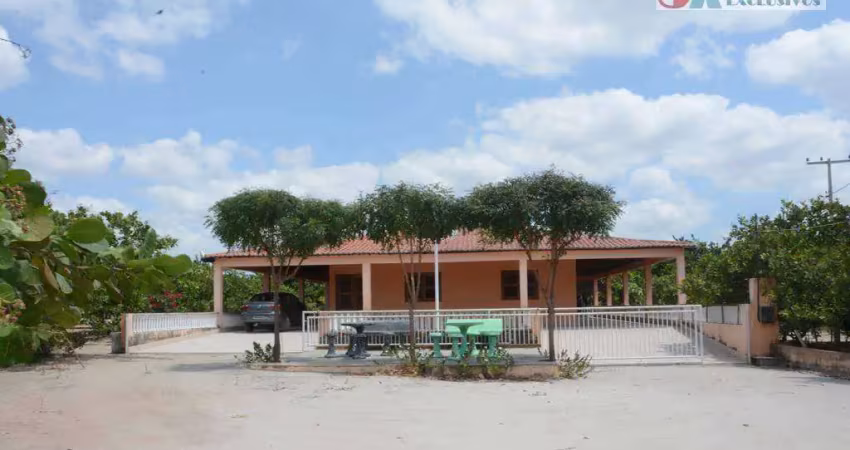 Chácara com 4 dormitórios à venda, 10000 m² por r$ 800.000,00 - zona rural - itapipoca/ce
