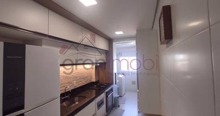 EDIFICIO BENEVENTO APTO 96m², 3 suítes, riquíssimo em móveis planejados, 3 vagas, varanda gourmet, excelente localização