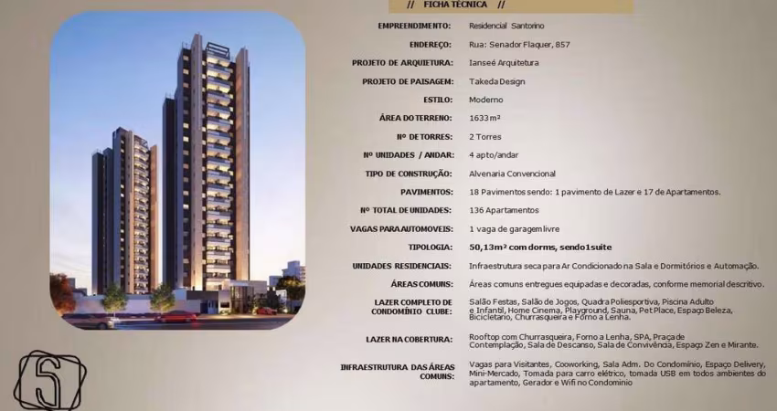 Apartamento para Venda em Santo André, Centro, 2 dormitórios, 1 suíte, 1 banheiro, 1 vaga