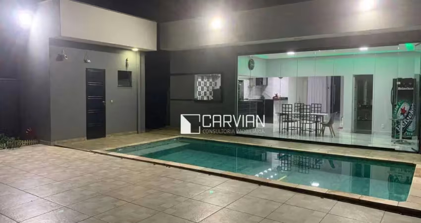 Casa com 3 dormitórios à venda, 207 m² por r$ 1.300.000 - jardim santa cecilia - bonfim paulista - ribeirão preto/sp