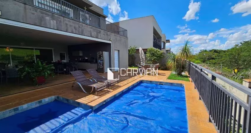 Casa com 4 dormitórios à venda, 360 m² por r$ 2.850.000,00 - alphaville - ribeirão preto/sp