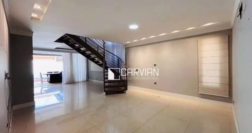 Sobrado com 3 dormitórios para alugar, 255 m² por r$ 10.179,97/mês - recreio das acácias - ribeirão preto/sp