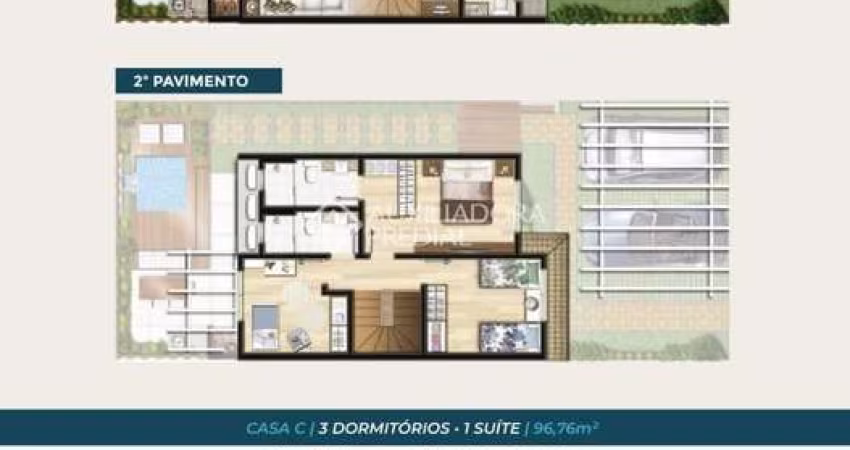 Casa em condomínio fechado com 3 quartos à venda na Rua Sagrado Coração de Jesus, 811, Morro das Pedras, Florianópolis